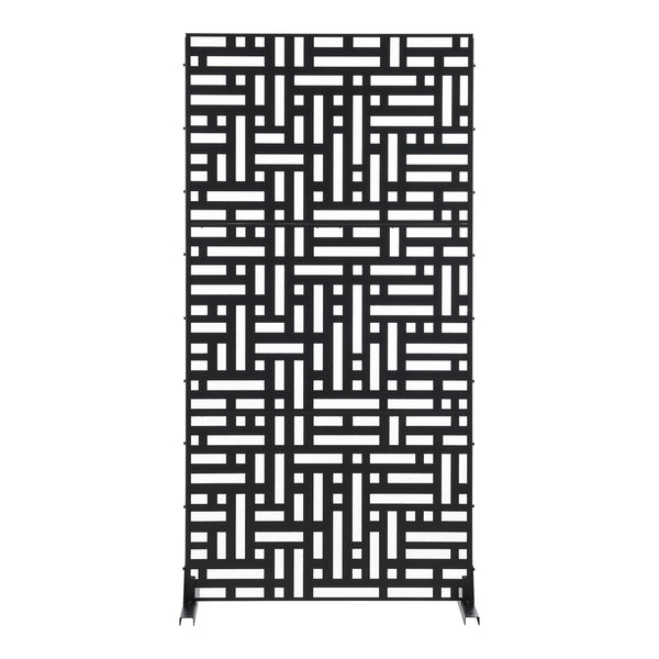 Cloison de séparation Bernalda pour extérieur et intérieur acier galvanisé casa.pro