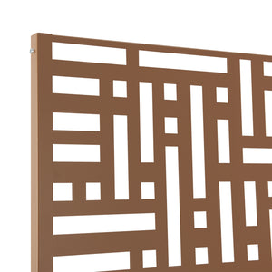 Jardinière brise-vue Bernalda acier 190 x 82 x 38 cm casa.pro