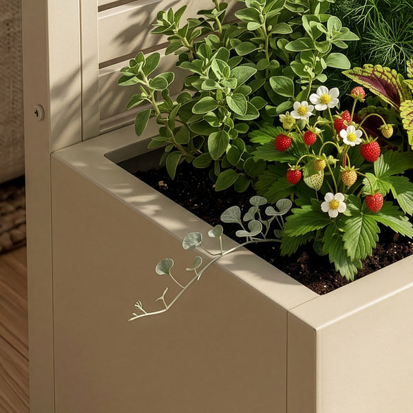 Brise-vue avec bac à fleurs Nodepp casa.pro