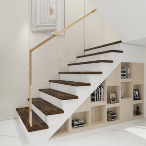 Set di Profili Bunschoten Coprigradini Arrotondati in PVC 120 x 32 x 4,6 cm NEU.HOLZ