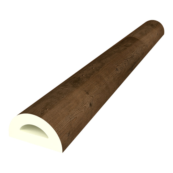Set di Profili Bunschoten Coprigradini Arrotondati in PVC 120 x 32 x 4,6 cm NEU.HOLZ