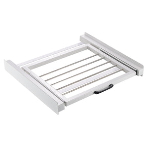 Kit de Superposition pour Lave-Linge Sèche-Linge Standard 60 cm Capacité 100 kg Blanc [en.casa]