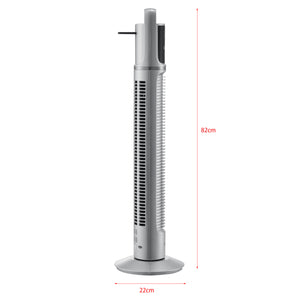Ventilatore a Torre 78 cm con Telecomando e Timer Modalitá Oscillante Motore da 40W