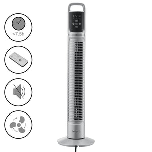 Ventilatore a Torre 78 cm con Telecomando e Timer Modalitá Oscillante Motore da 40W