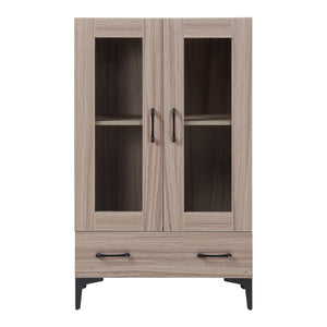 Armadio a Vetrata Søndersø Credenza con Vetrina - Vari Colori [en.casa] 