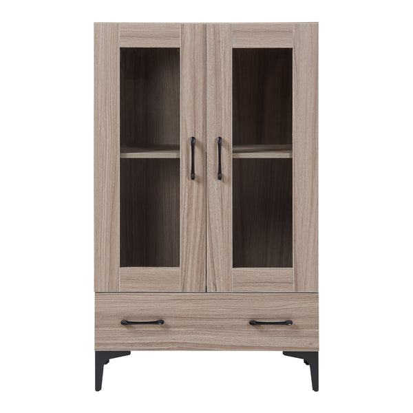Armadio a Vetrata Søndersø Credenza con Vetrina - Vari Colori [en.casa] 