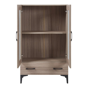Armadio a Vetrata Søndersø Credenza con Vetrina - Vari Colori [en.casa] 