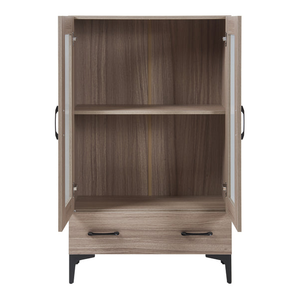 Armadio a Vetrata Søndersø Credenza con Vetrina - Vari Colori [en.casa] 