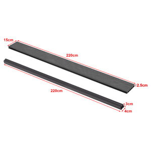 Set Completo 'Deilingen' per Pavimento Antiscivolo da Esterno, Listoni in WPC - Vari Colori e Confezioni [neu.holz]