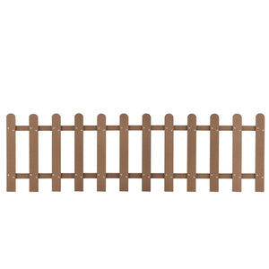 Gartenzaun Elda WPC 200x60 cm in versch. Farben neu.holz