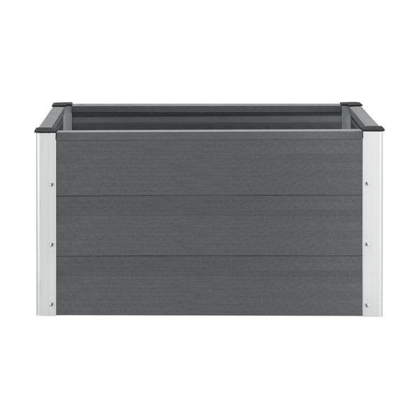 [neu.holz] Fioriera WPC Legno Composito 100 x 50 x 50 cm Portafiori