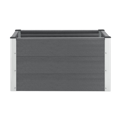 [neu.holz] Fioriera WPC Legno Composito 100 x 50 x 50 cm Portafiori