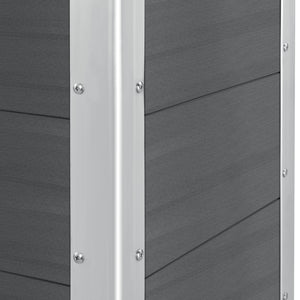 [neu.holz] Fioriera WPC Legno Composito 100 x 50 x 50 cm Portafiori