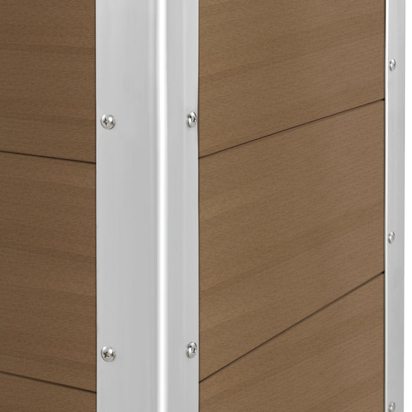 WPC Pflanztopf Esens 100x50x50cm neu.holz