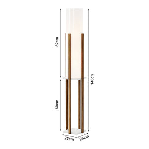 Stehlampe Gisborne mit Ablage [lux.pro]