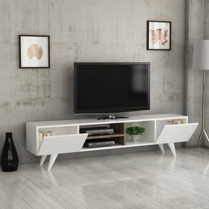 Meuble TV Assens à 2 portes 40 x 160 x 31 cm [en.casa]