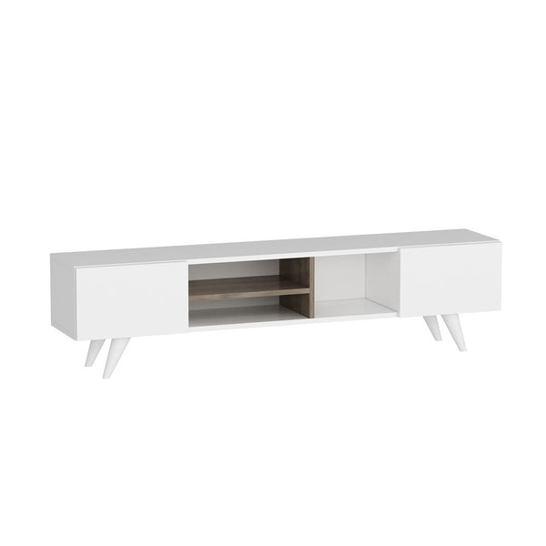 Meuble TV Assens à 2 portes 40 x 160 x 31 cm [en.casa]