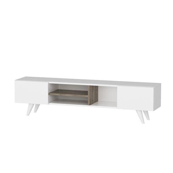 Meuble TV Assens à 2 portes 40 x 160 x 31 cm [en.casa]
