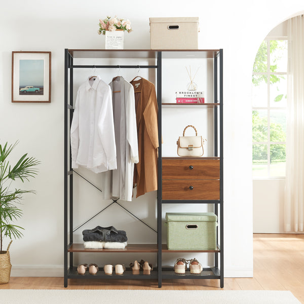 Organizzatore Guardaroba Larem Mobile Porta Abiti [en.casa]