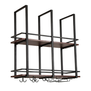 Portabottiglie Sospeso da Soffitto Hubro [en.casa]