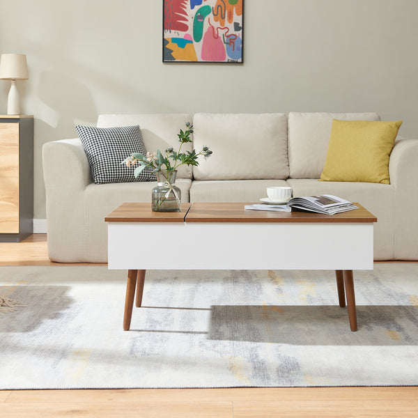 Table basse Flesen 92 x 52 x 41 cm [en.casa]