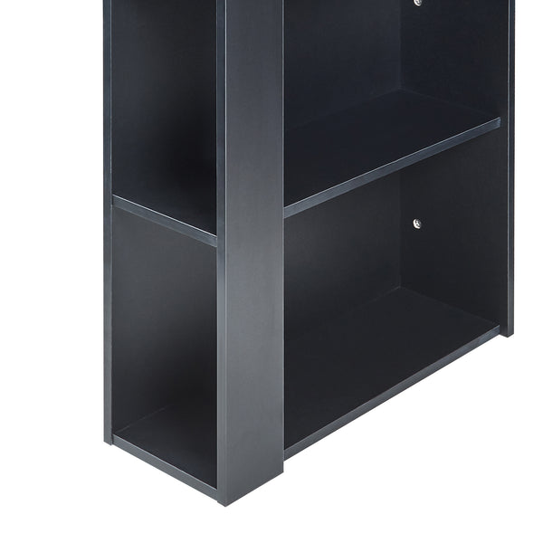 Bartisch Danderyd 120x60x106 cm mit 3 Ablagefächern [en.casa]