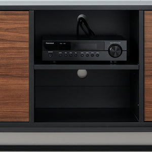 Armadietto Boxholm Credenza Bassa con 3 Ante Push-Open [en.casa] 
