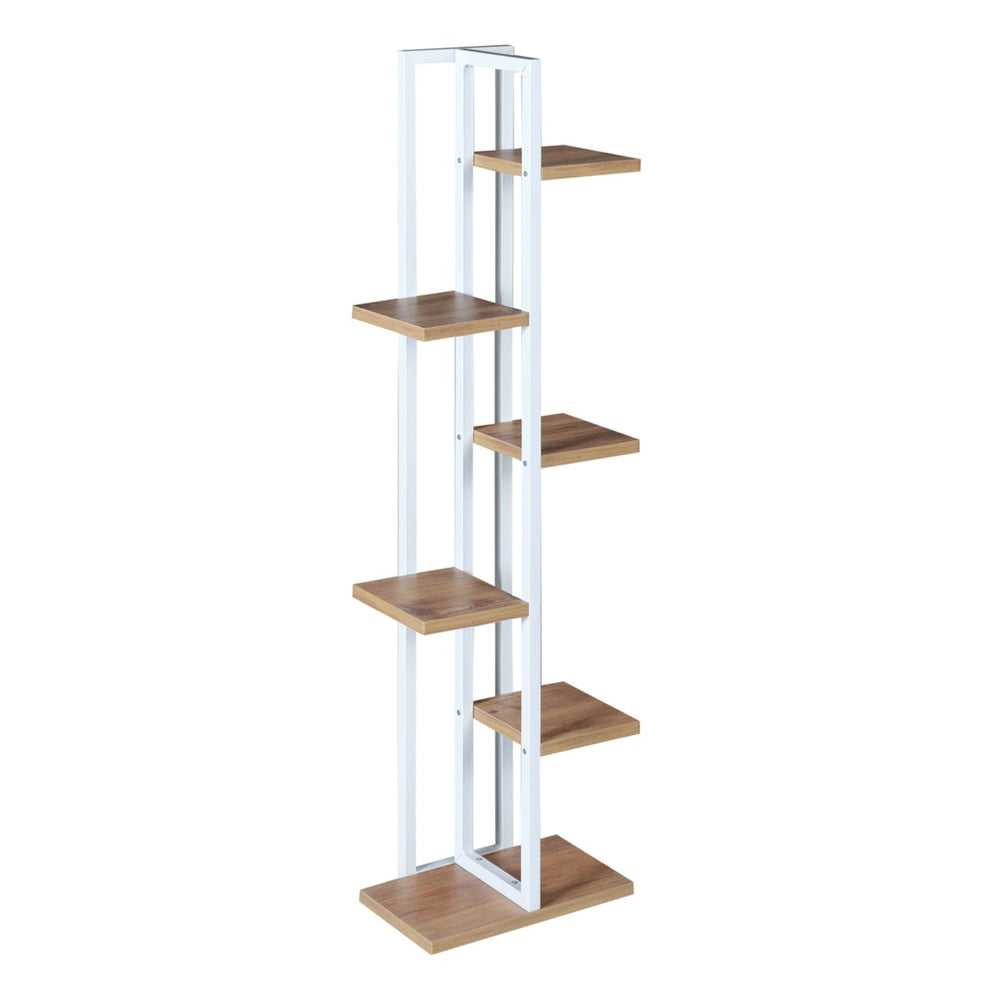 Scaffale per piante Tohmajärvi metallo 120x34x21cm in diversi colori [en.casa] - premiumXL