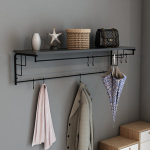 Porte-manteau mural Ølstykke [en.casa] - premiumXL