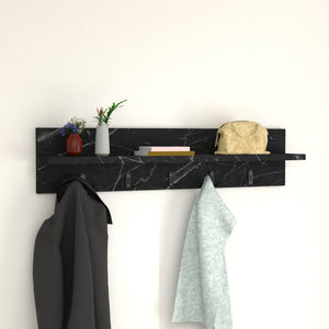 Porte-manteau mural Hammarö 80x11x18cm en différentes couleurs [en.casa] - premiumXL