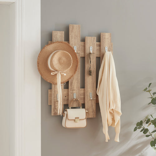 Portemanteau mural Raseborg 80 x 60 x 3 cm [en.casa]
