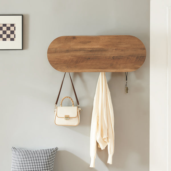 Wandgarderobe Vilkön mit Ablagefach [en.casa]