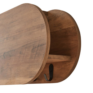 Wandgarderobe Vilkön mit Ablagefach [en.casa]