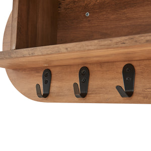 Wandgarderobe Vilkön mit Ablagefach [en.casa]