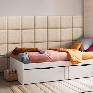 Set Carpino di Pannelli Murali Imbottiti Rivestiti in Tessuto [neu.haus]