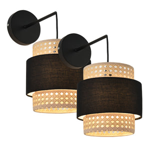 Applique murale Southampton E14 noir beige lux.pro