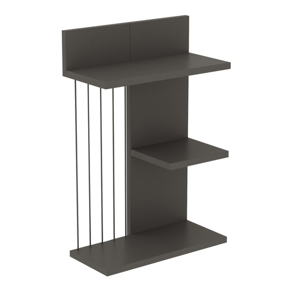 Étagère murale Båstad à 3 niveaux panneau de particules 40 x 19 x 60 cm [en.casa]