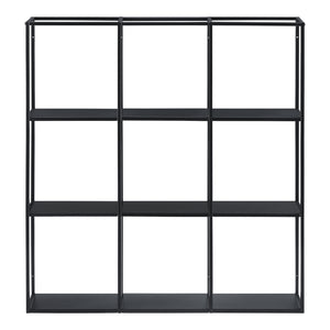 Scaffale da Parete Jelsa in Ferro Libreria Sospesa con 9 Scomparti [en.casa]