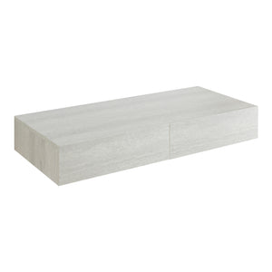 Étagère murale avec 2 tiroirs Karstula 80 x 35 x 12 cm [en.casa]