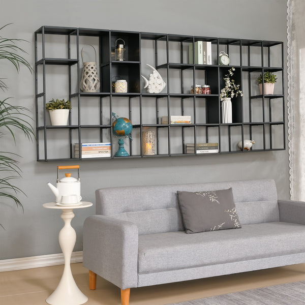 Wandregal Nostened [en.casa]