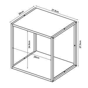 Wandregal Nostened [en.casa]