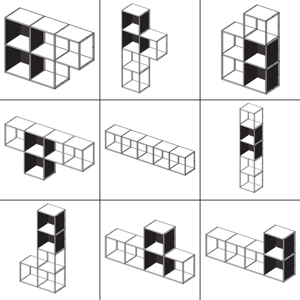 Wandregal Nostened [en.casa]