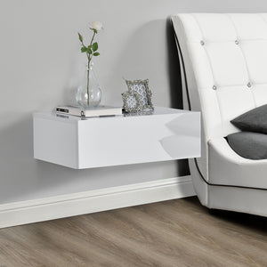 Wandregal Oslo mit Schublade 46x30x15cm versch. Farben [en.casa]