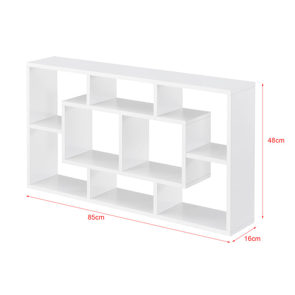 Wandregal Saputit 85x16x48 cm versch. Farben en.casa