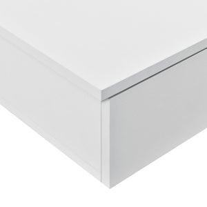 Wandregal 60 x 24 x 12,6 cm mit Staufach in versch. Farben en.casa