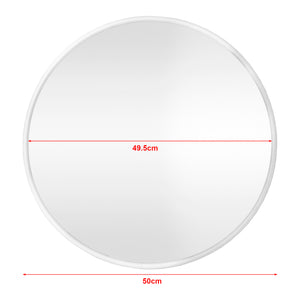 Miroir mural Ordona rond [en.casa]