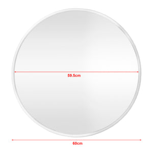 Miroir mural Ordona rond [en.casa]