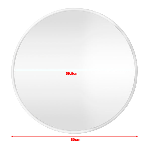 Miroir mural Ordona rond [en.casa]