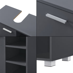 Waschbeckenunterschrank 56x60x31 cm in versch. Farben en.casa