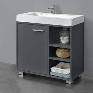 Waschbeckenunterschrank 56x60x31 cm in versch. Farben en.casa